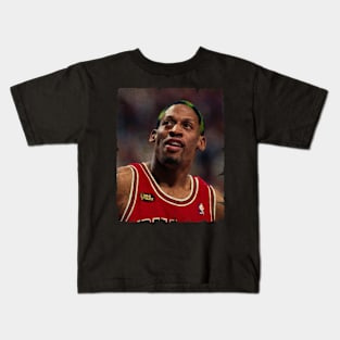 Dennis Rodman - 1998 NBA Finals, Game Two Kids T-Shirt